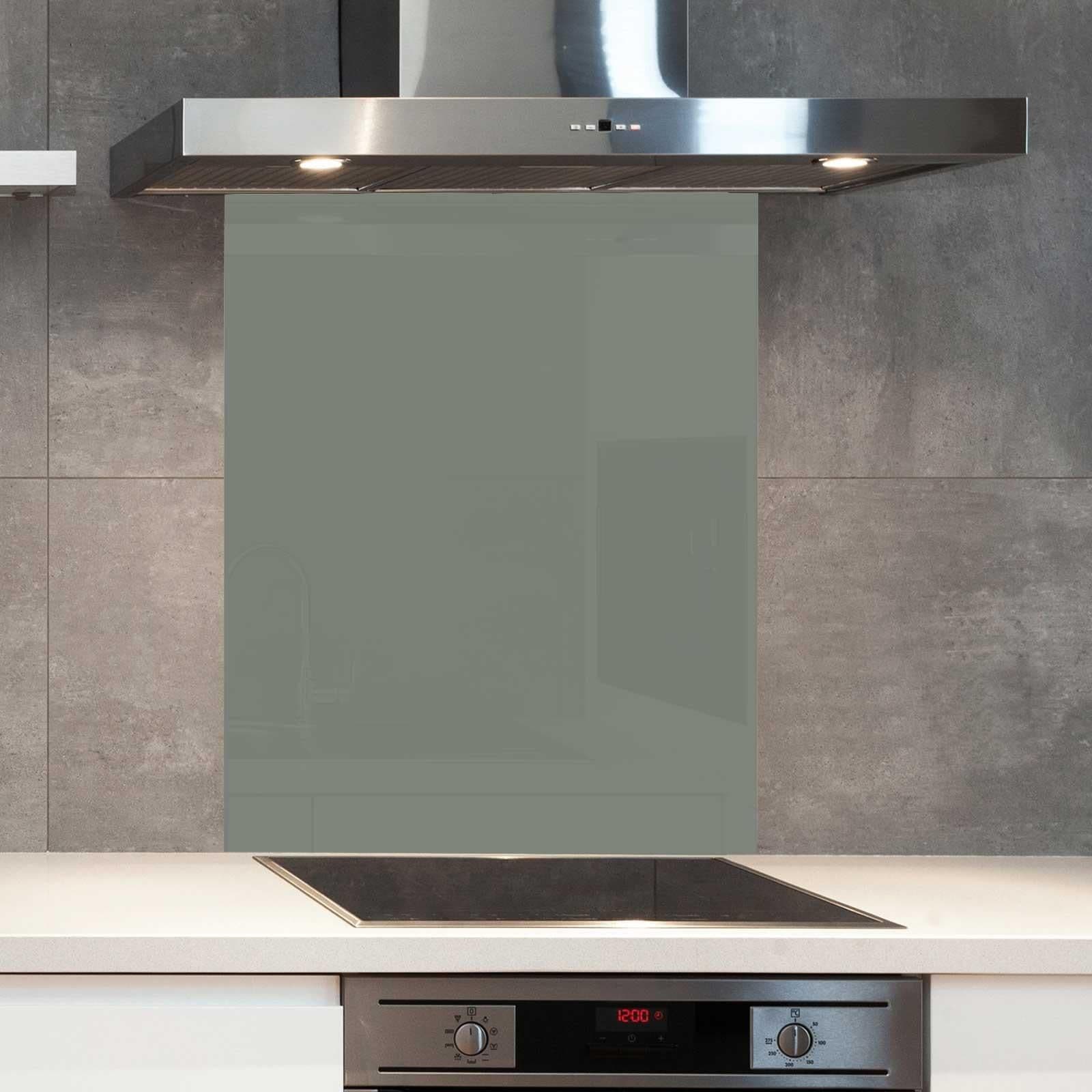 Premium 70cm x 75cm 6mm Glass Mouse Tail Kitchen Splashback Toughened
