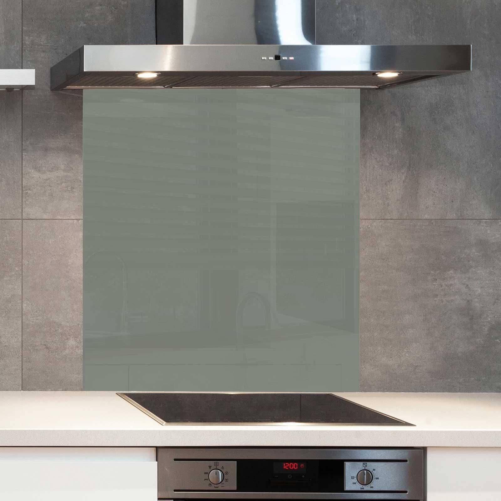 Premium 90cm x 75cm 6mm Glass Mouse Tail Kitchen Splashback Toughened
