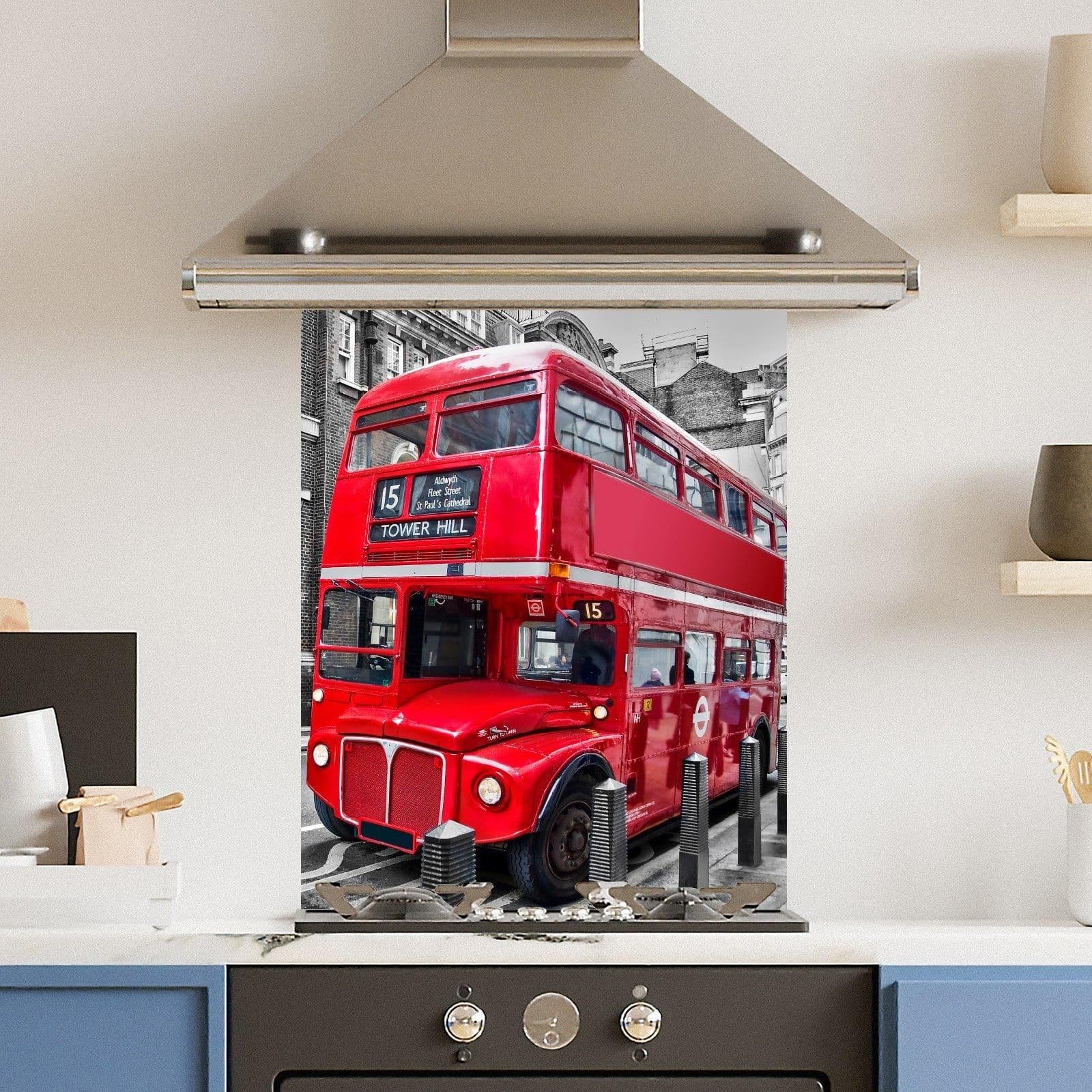 Premium 70cm x 75cm 6mm Glass Glasses Kitchen Splashback Toughened