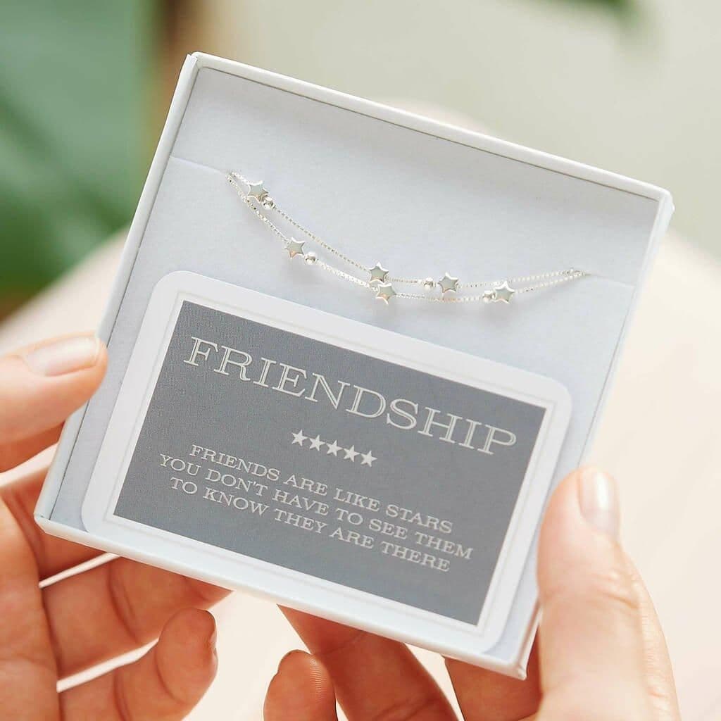 Friendship Sterling Stars Bracelet