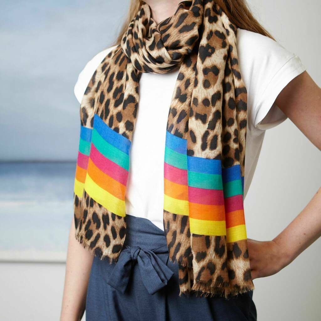 Leopard & Scarf
