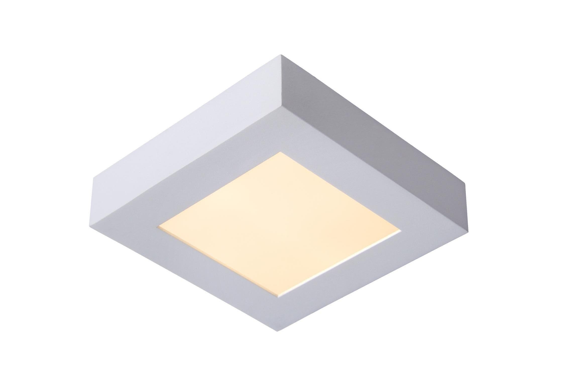 BRICE Dimmable Stylish Square Bathroom LED Flush Ceiling Light