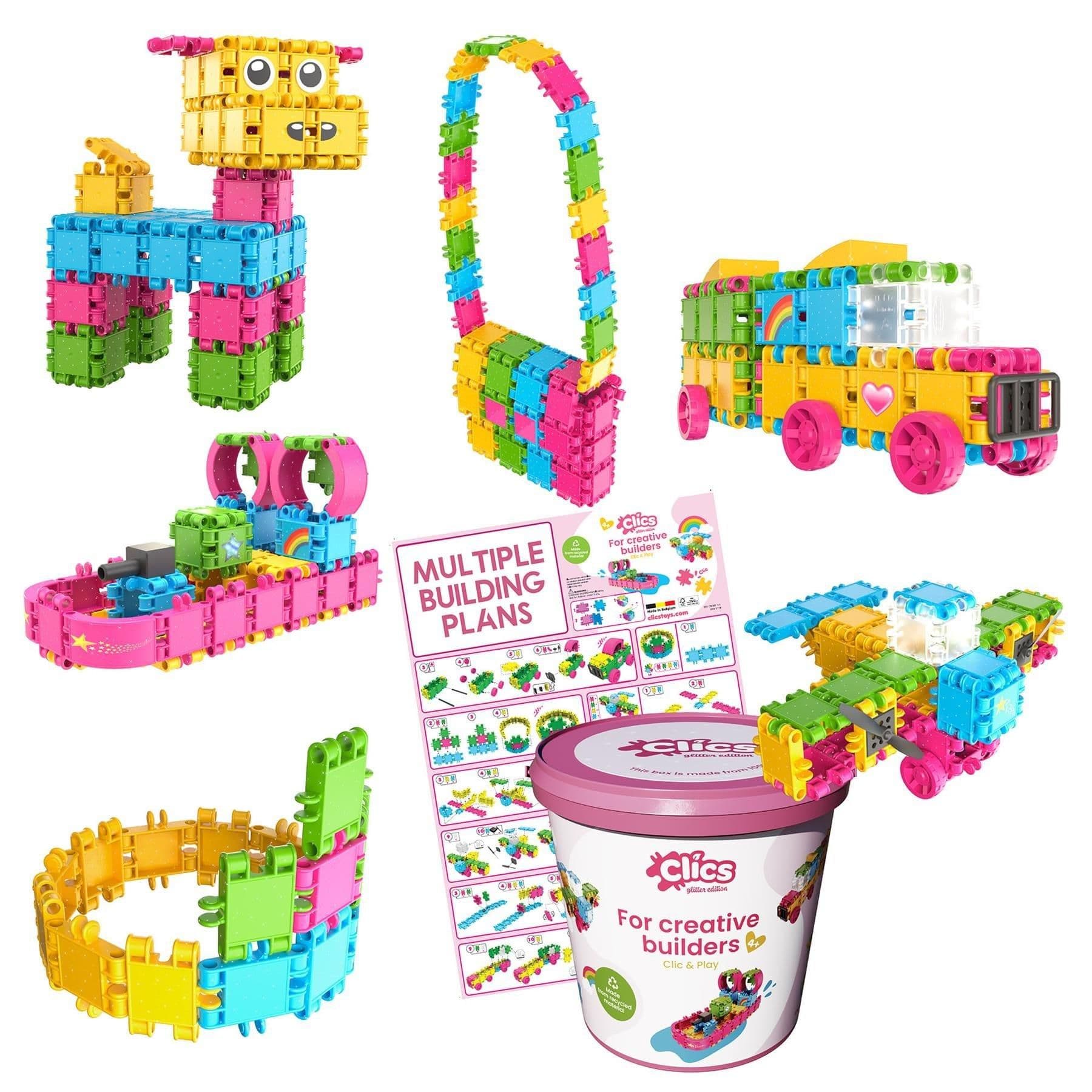Bucket 8 in 1 - Glitter