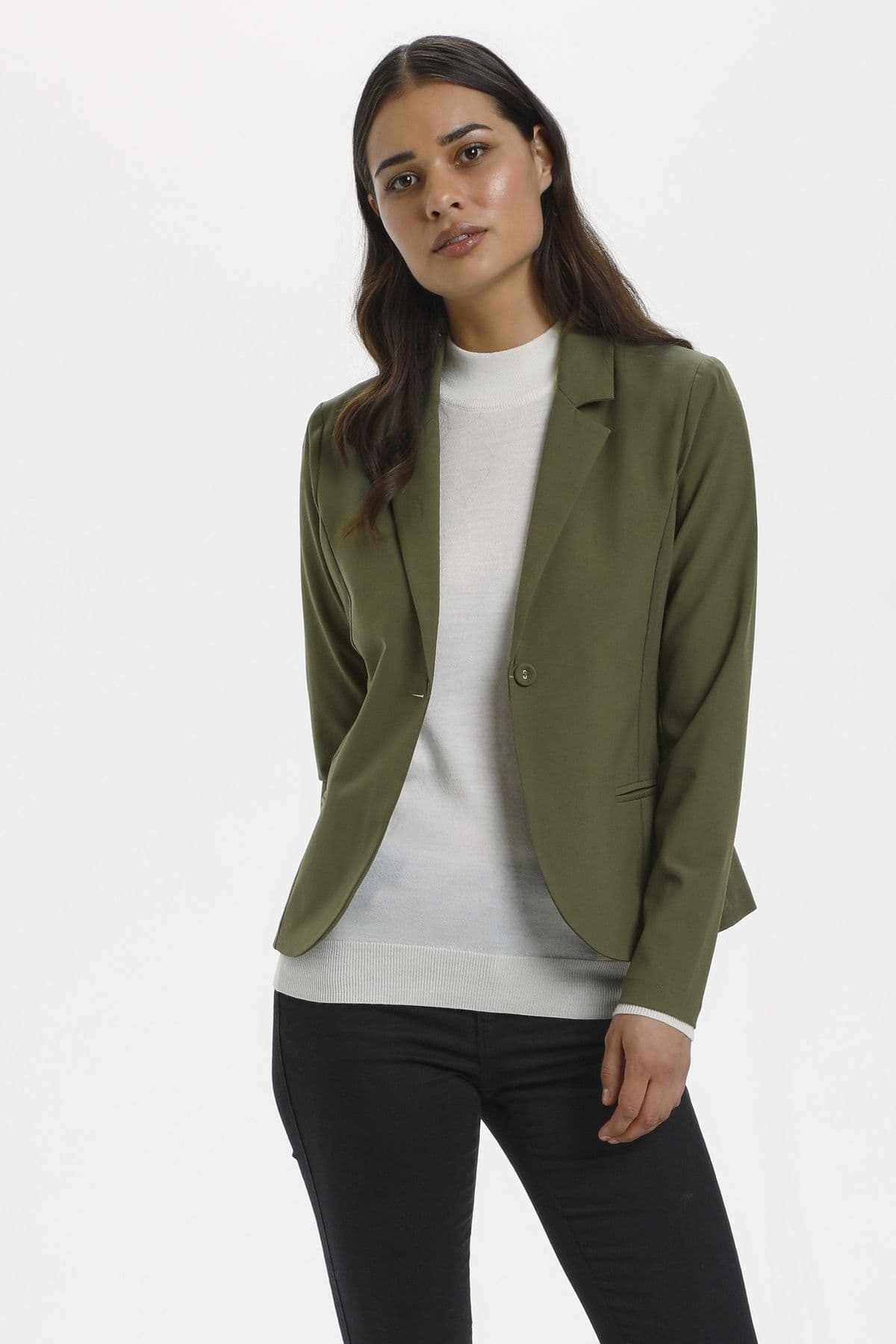 Jillian Notch Lapel Blazer