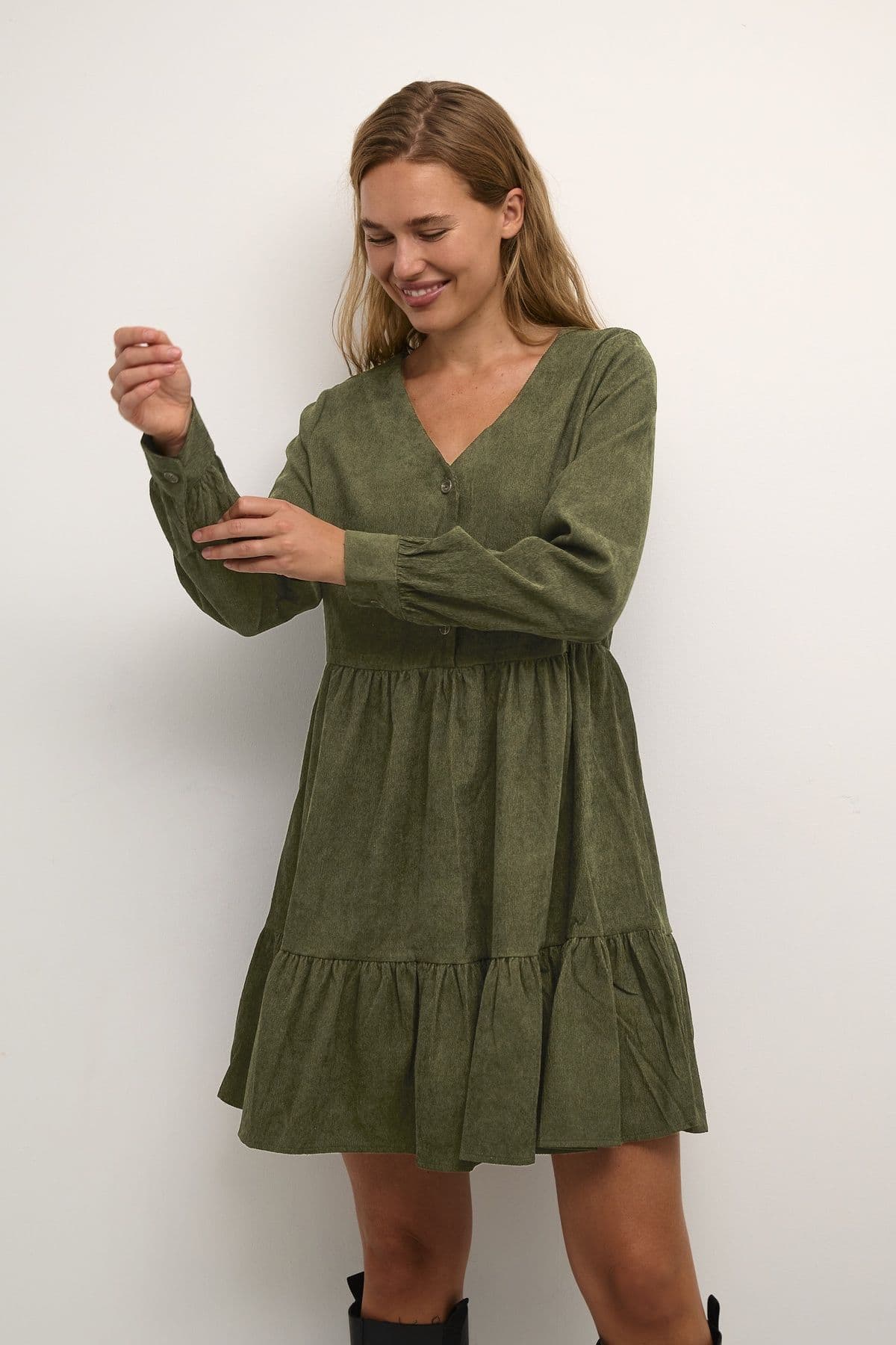Corina V Neck Dress