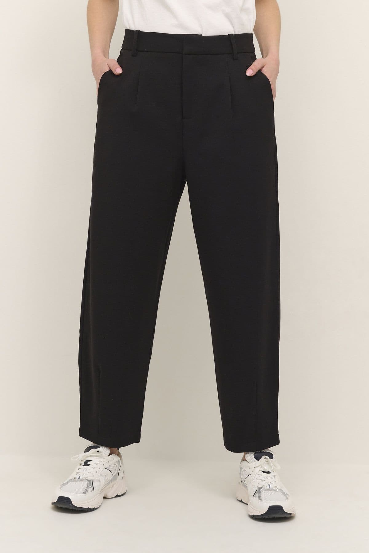 Merle Cropped Suit Trousers