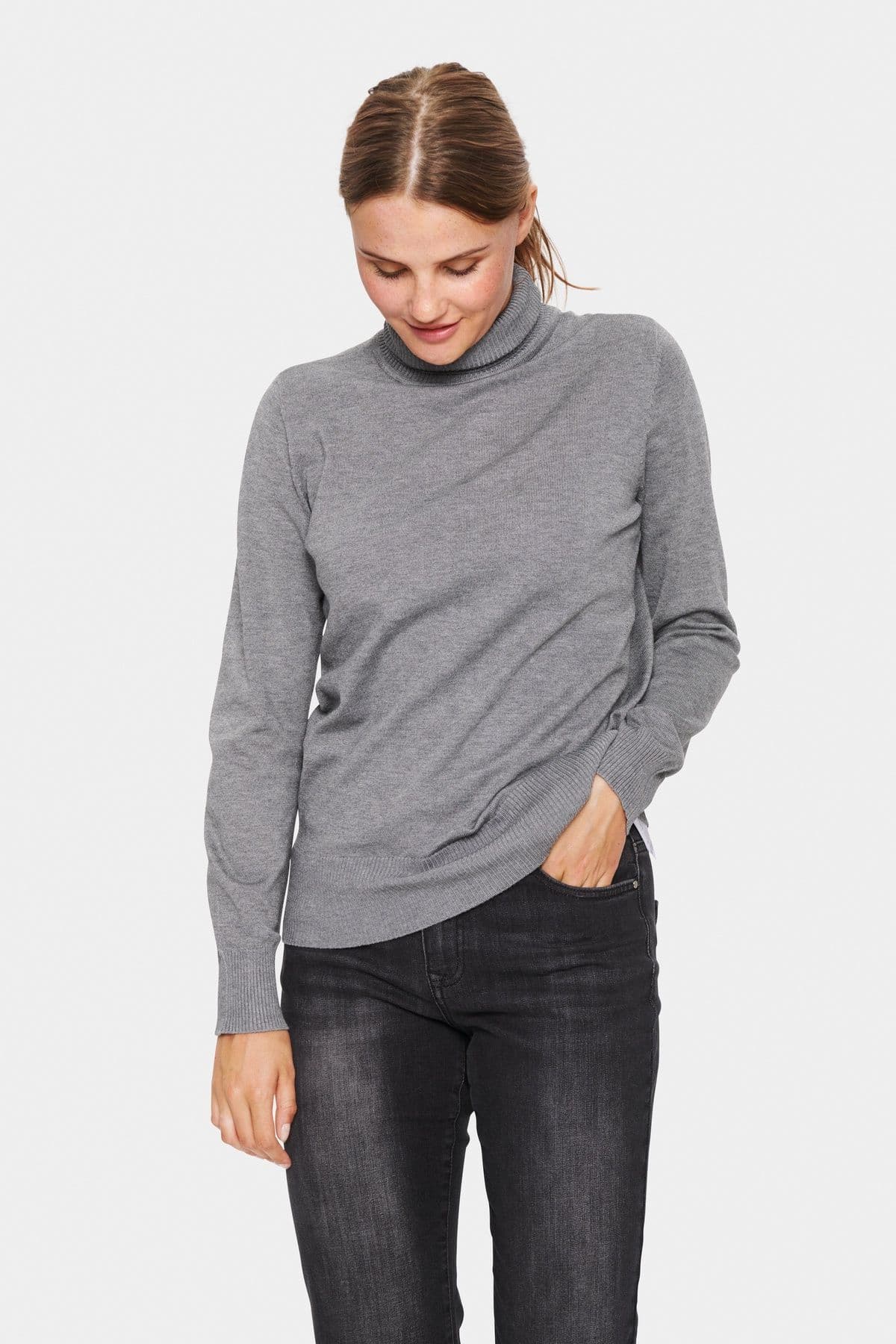 Mila Rollneck Pullover Mid