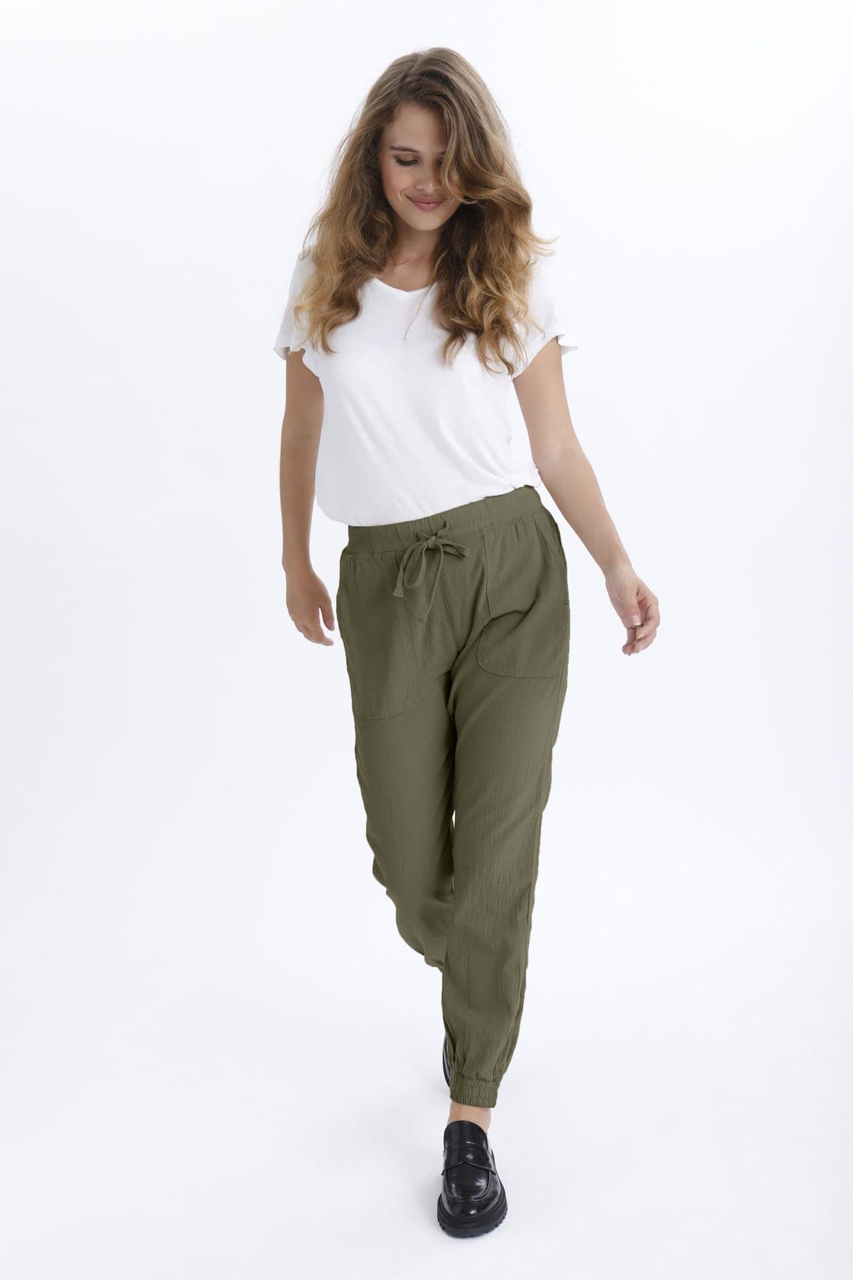 Naya Cotton Sweat Joggers Dark