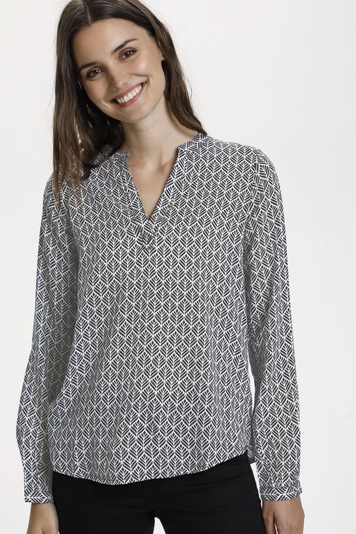 Fana Long Sleeve Blouse