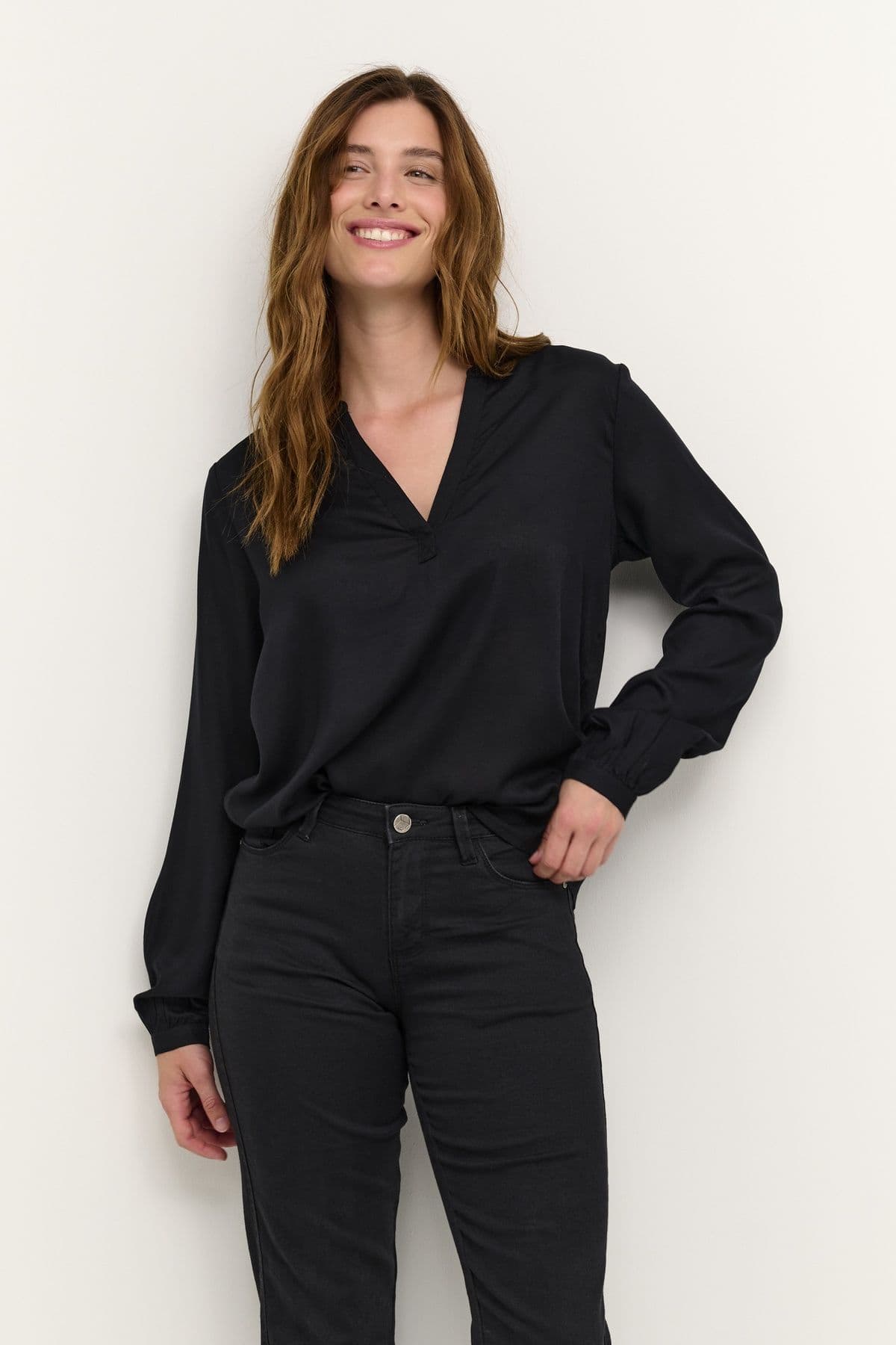 Calinda Long Sleeve Blouse