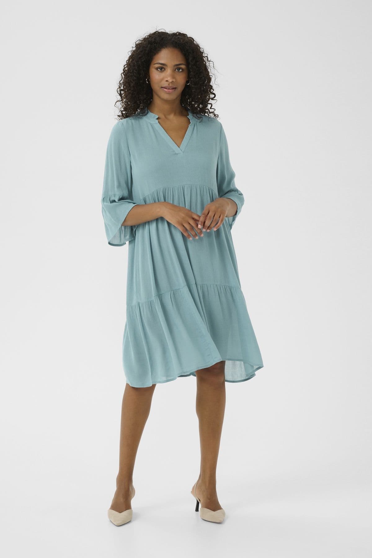 Marianah Shape 3 4 Sleeve Dress