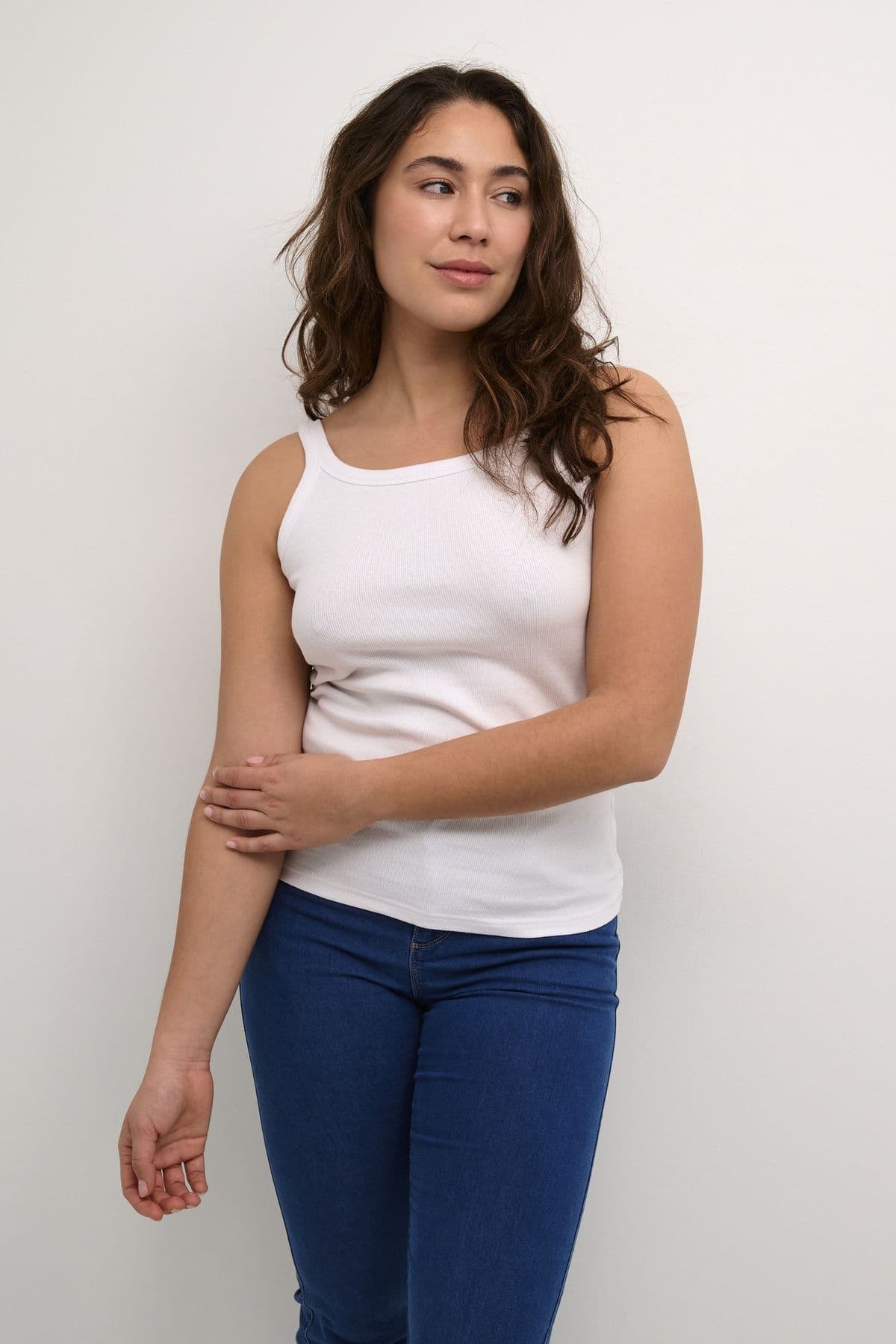 Carna Ribbed Vest Top