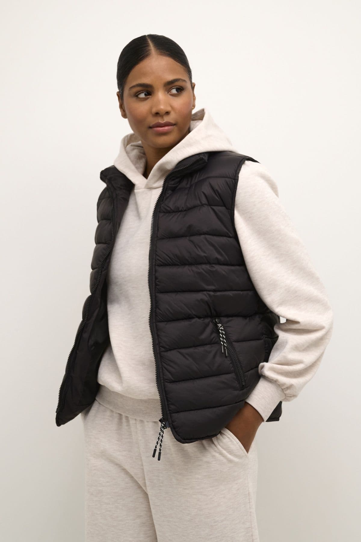 Lira Zipped Puffer Gilet