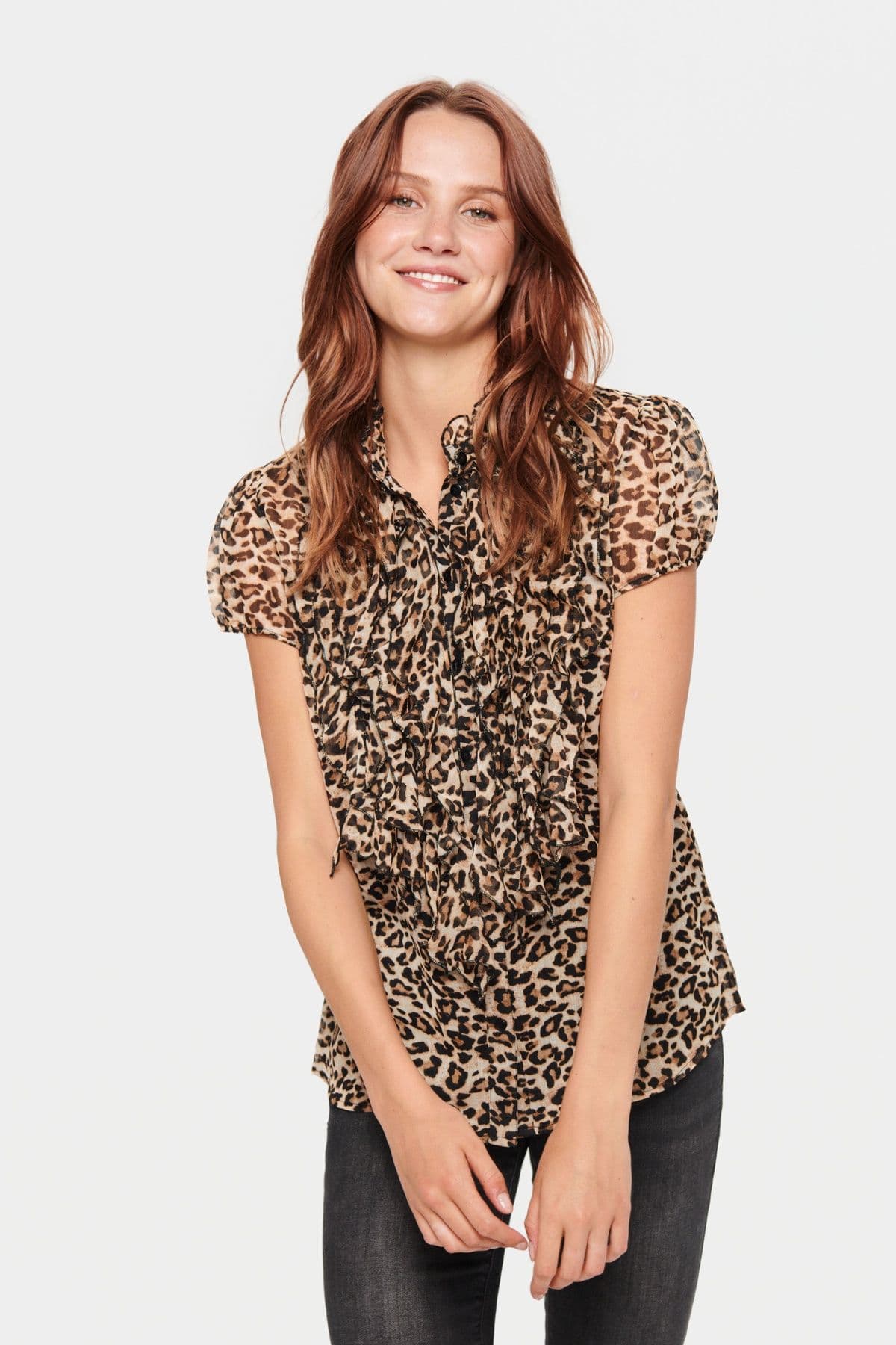 Lilja Short Sleeve Crinkle Shirt