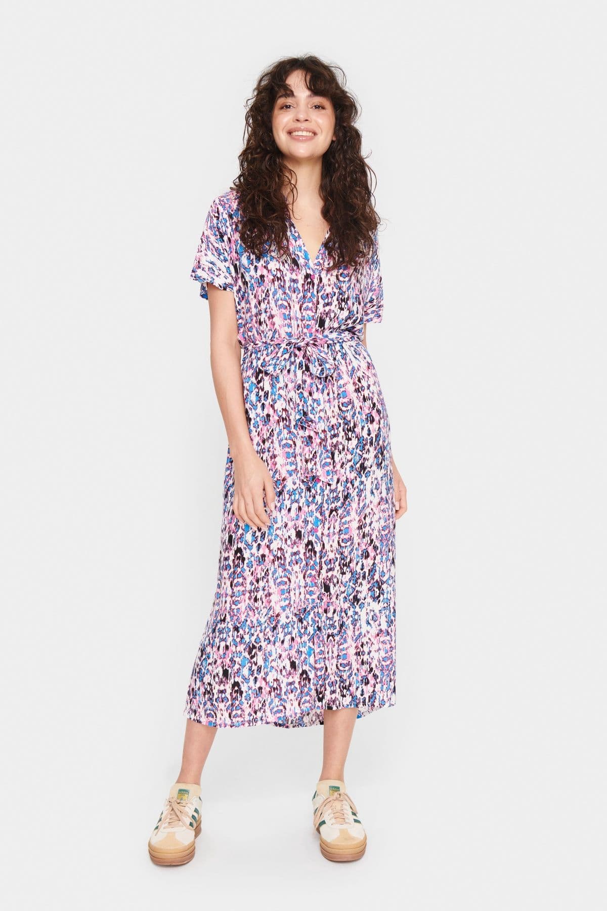 Blanca Short Sleeve Shirt Dress