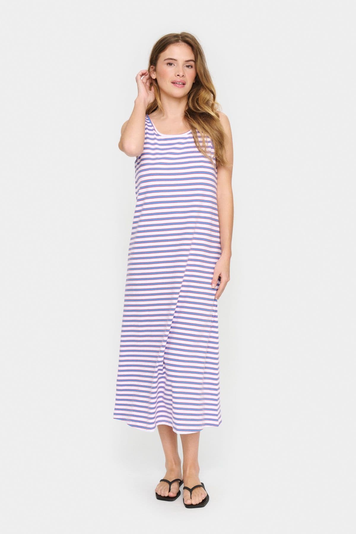 Emilia Maxi Round Neck Tank Dress