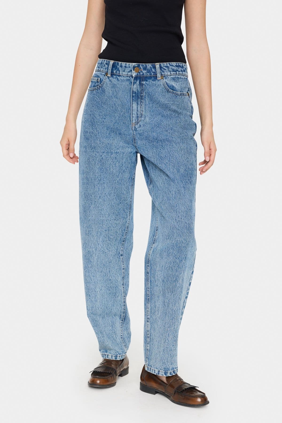 GabiSZ Tapered Leg Casual Fit Jeans
