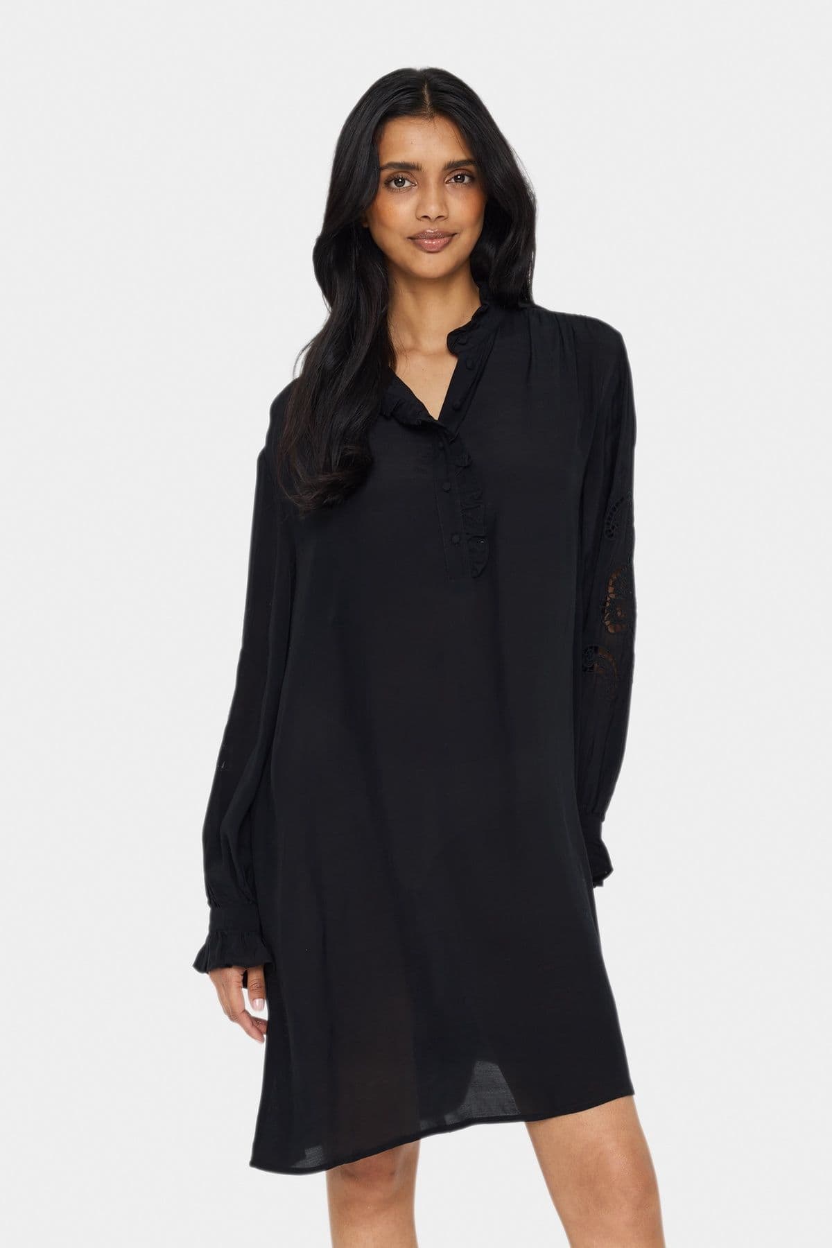 GreyaSZ Long Sleeve Casual Fit Dress