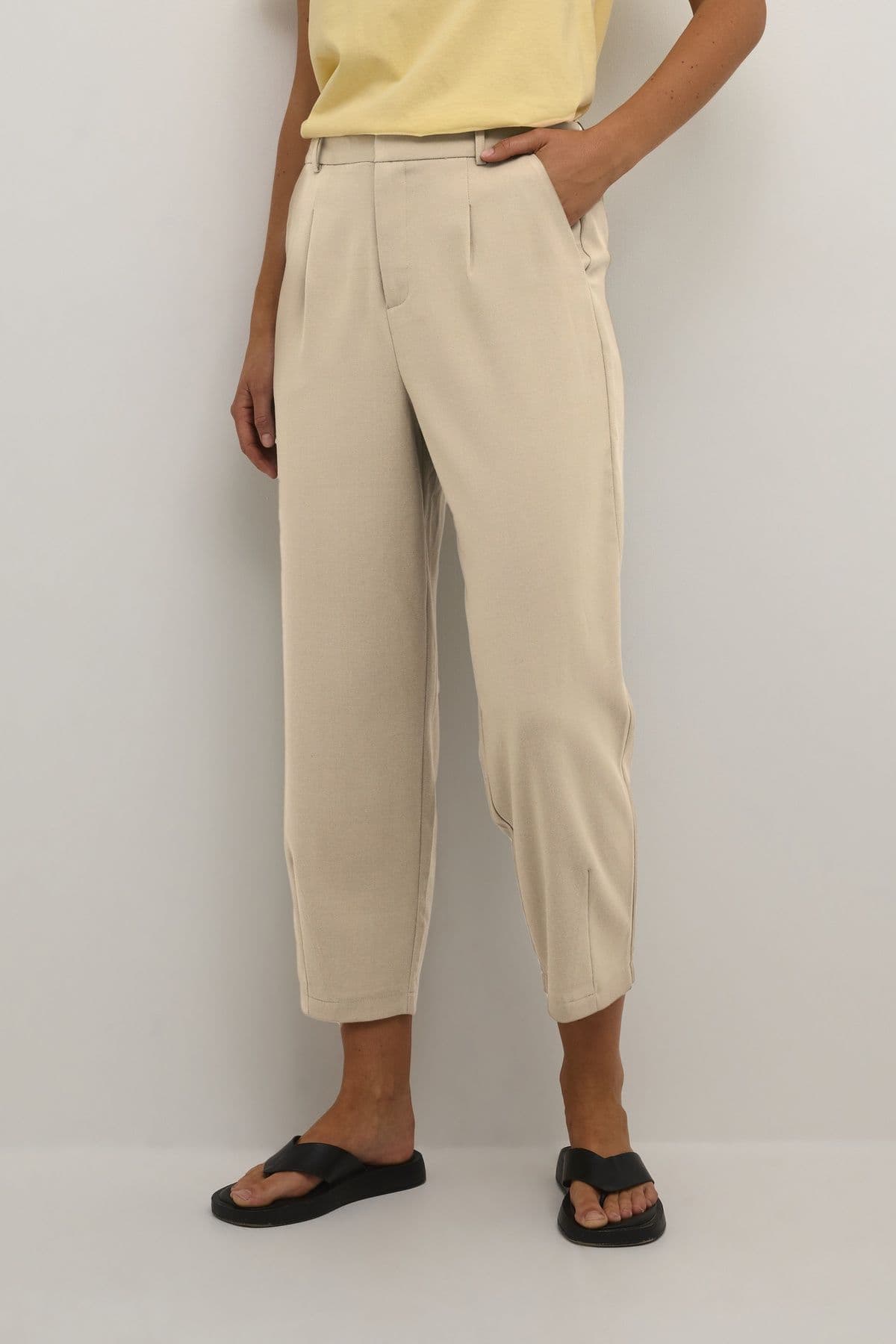 Merle Suit Cropped Leg Trousers