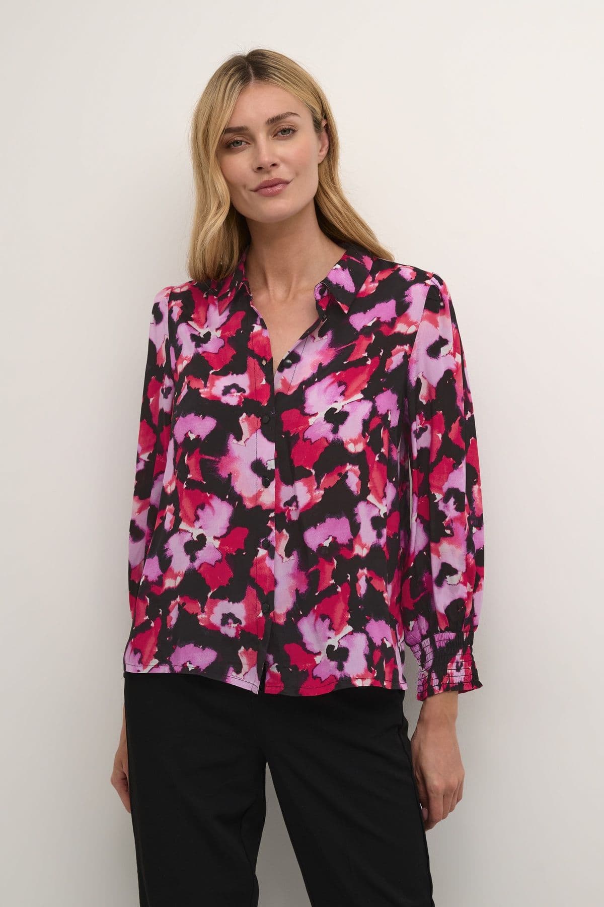 Tanya Printed 3 4 Sleeve Shirt