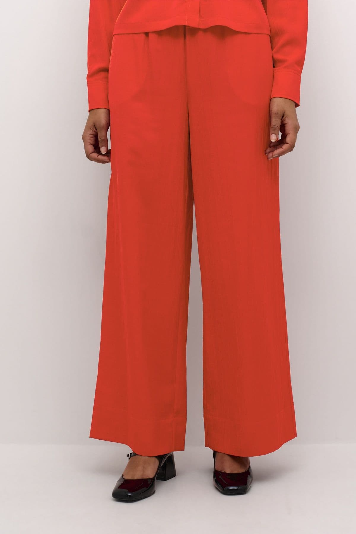 KAlogan Wide Leg Elastic Waist Trousers