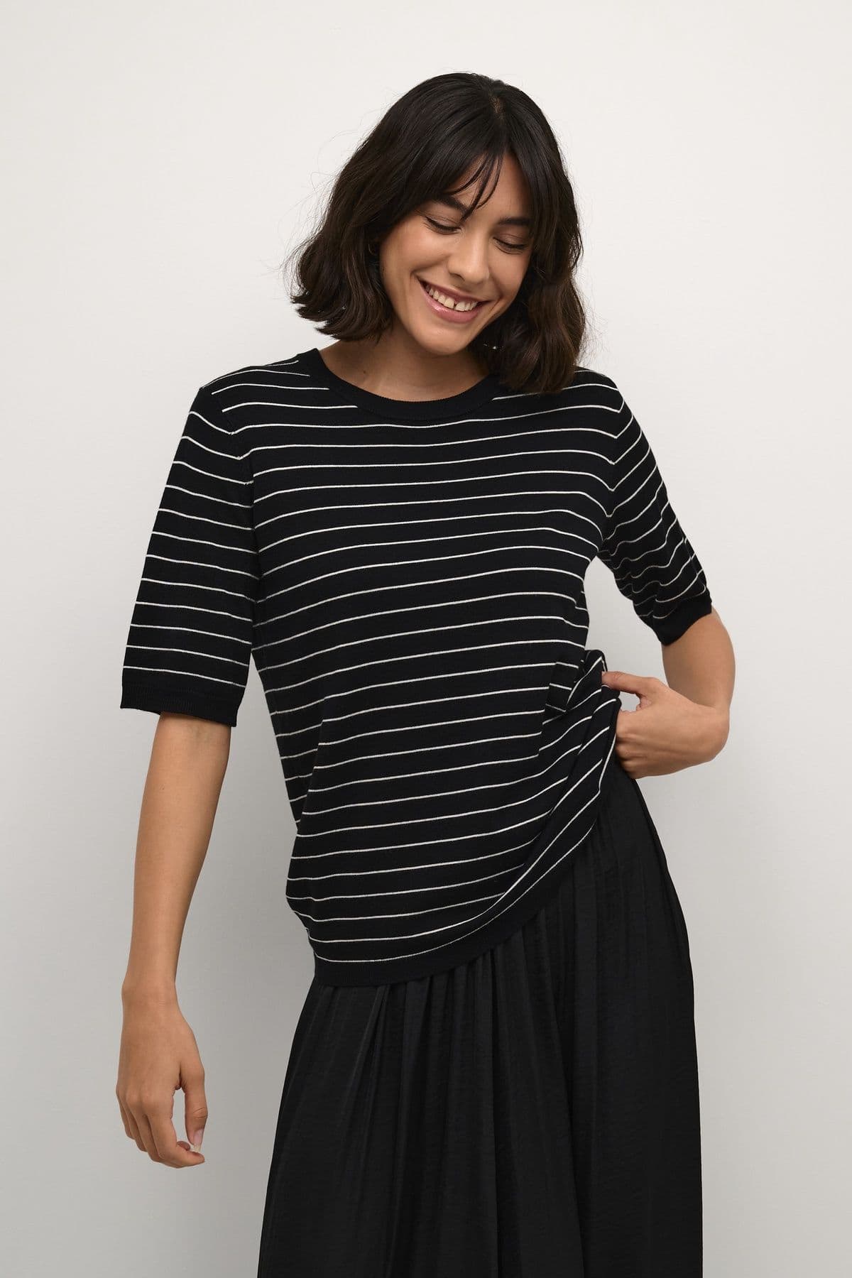 Lizza Striped Knit