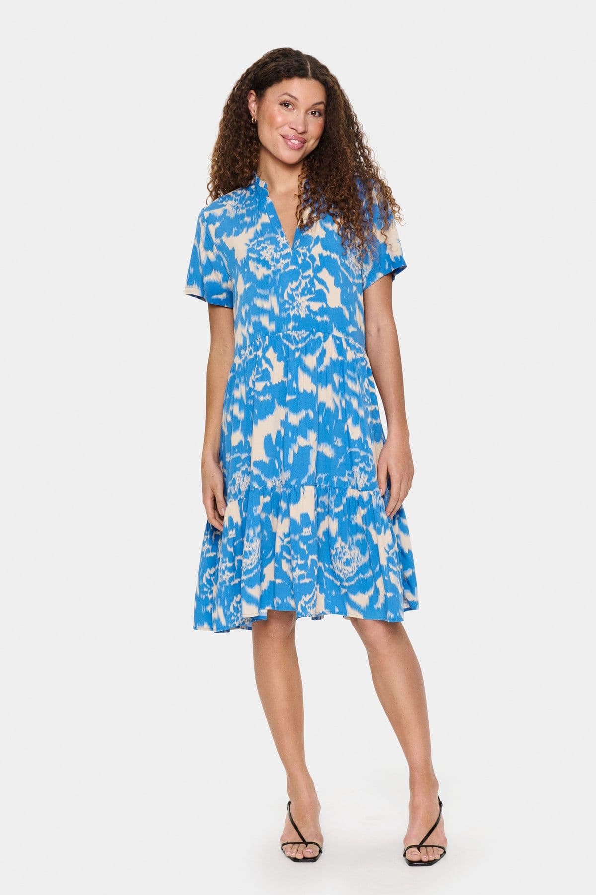 Eda Short Sleeve Dress Bright