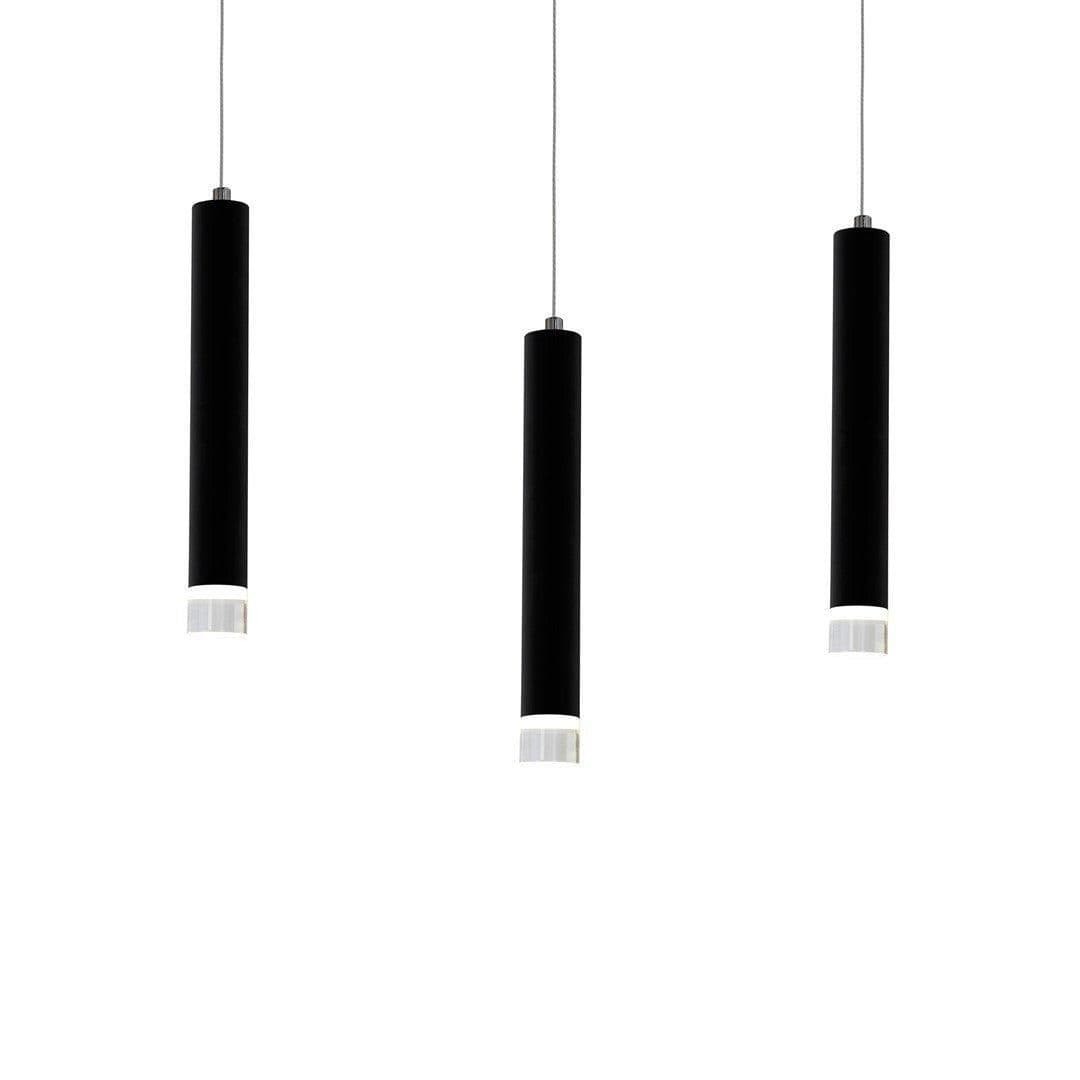 Carbon Designer LED Pendant Light Cylindrical