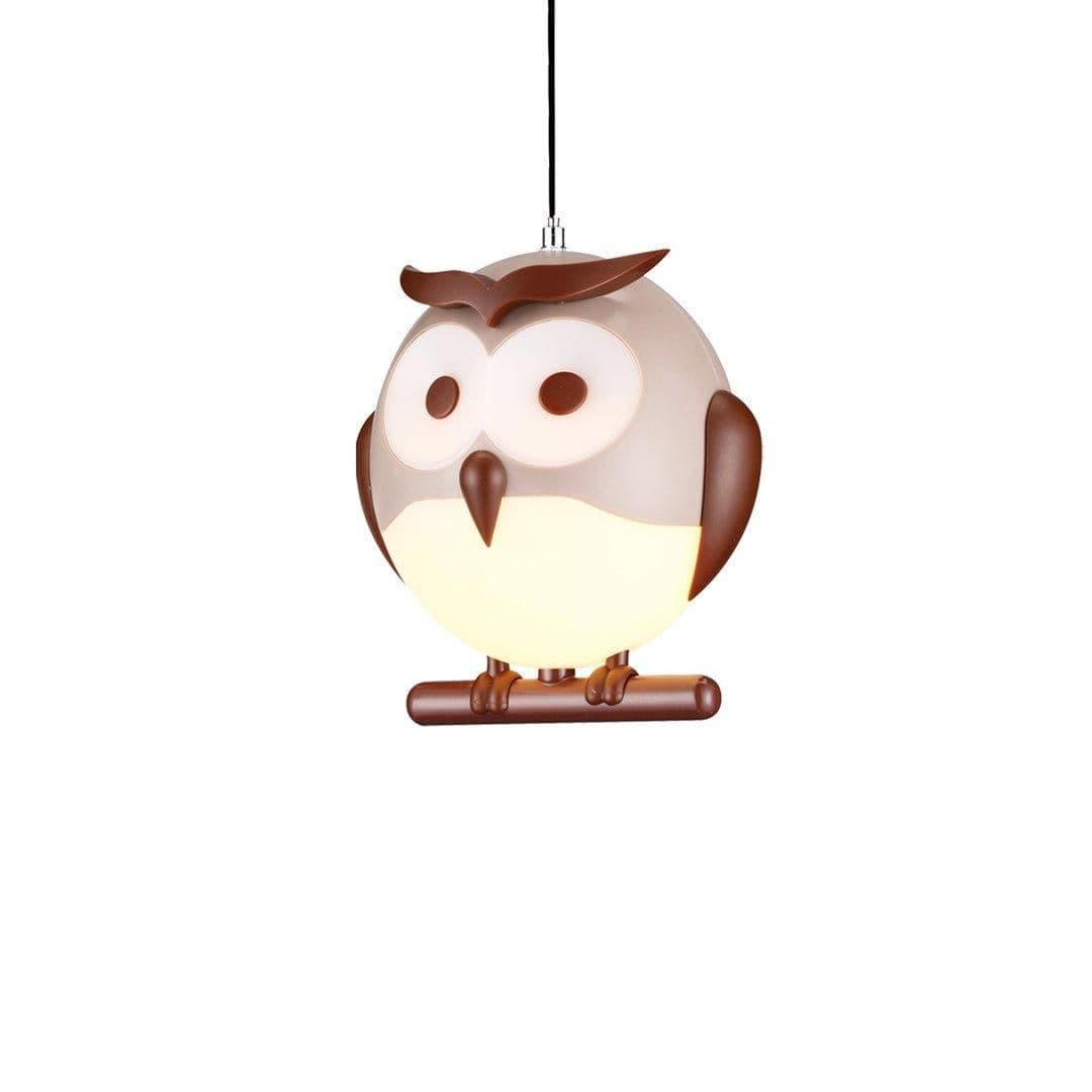 Owl Ceiling Lamp Nature Theme