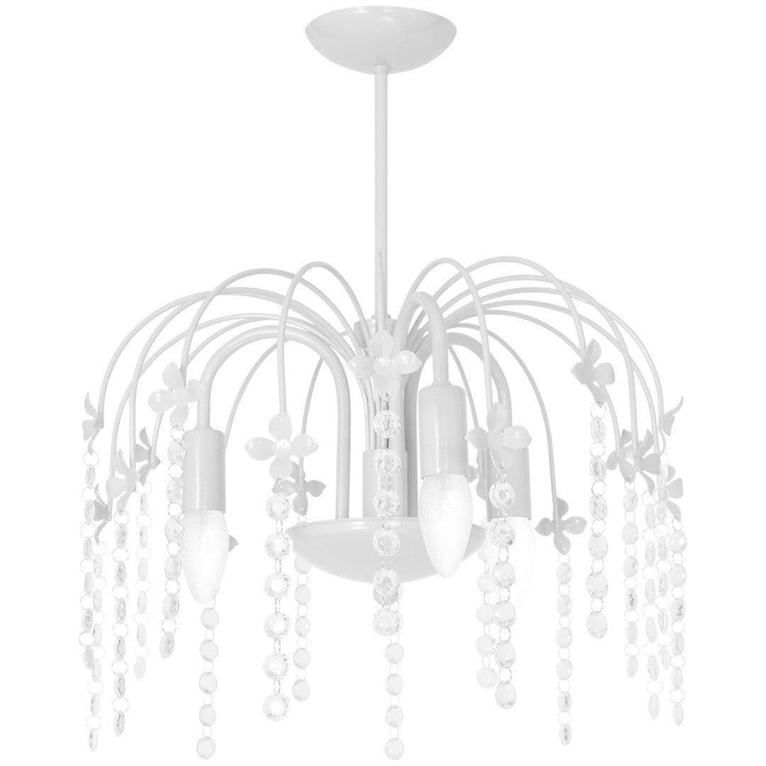 Laura Pendant Lamp Hand Made Cool Crystal Droplets
