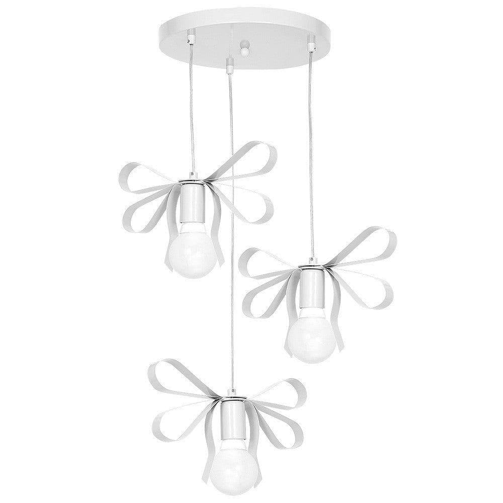 Emma Pendant Hand Made Delicate Tied Ribbon Effect