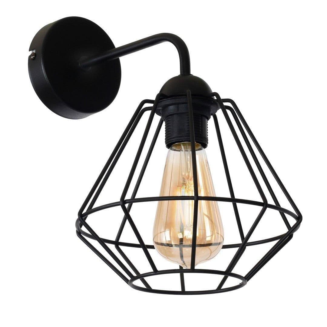 Colin Wall Lamp Hand Made Matt Cage Style