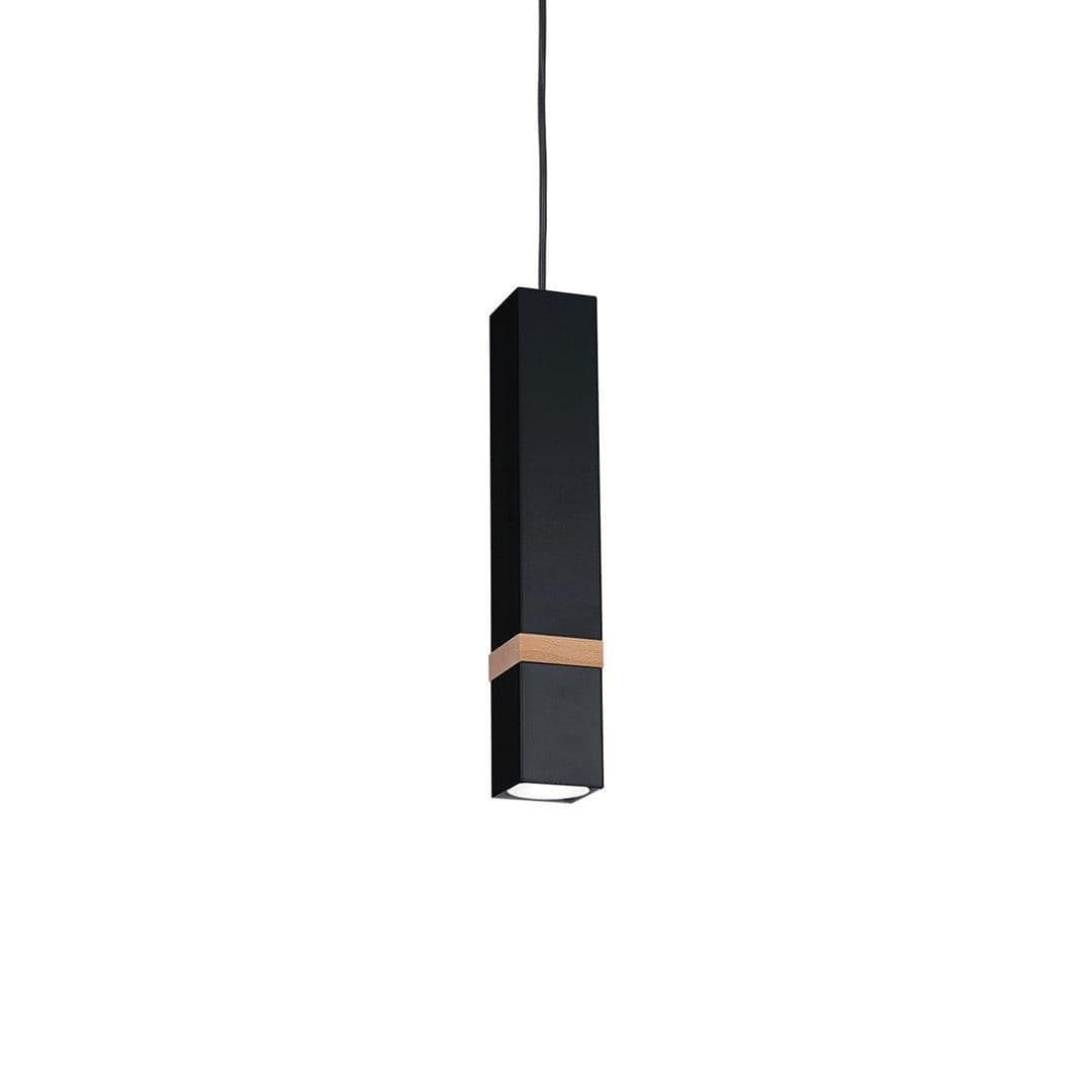 Vidar Pendant Lamp Hand Made Natural Wood Inserts