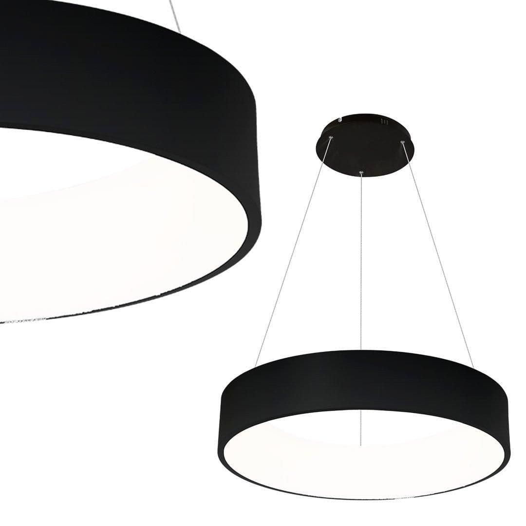 Ohio Matt LED Pendant Lamp 45cm Adjustable