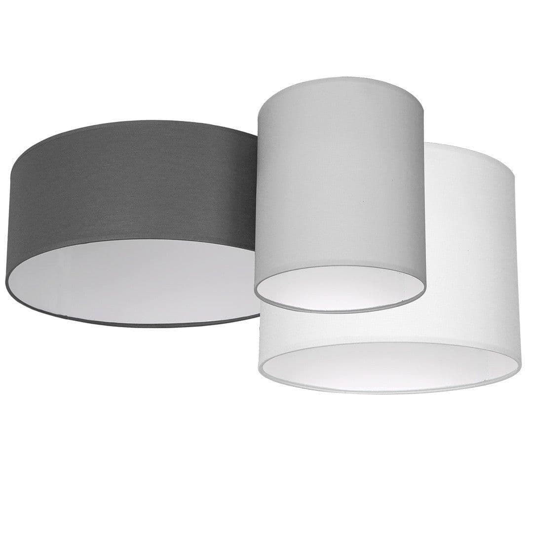 Stan Ceiling Lamp Hand Made Cool Grey