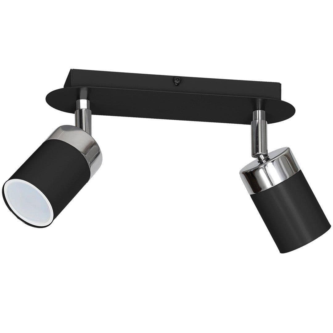 Joker Ceiling Lamp Hand Made Matt Polished Chrome Detail