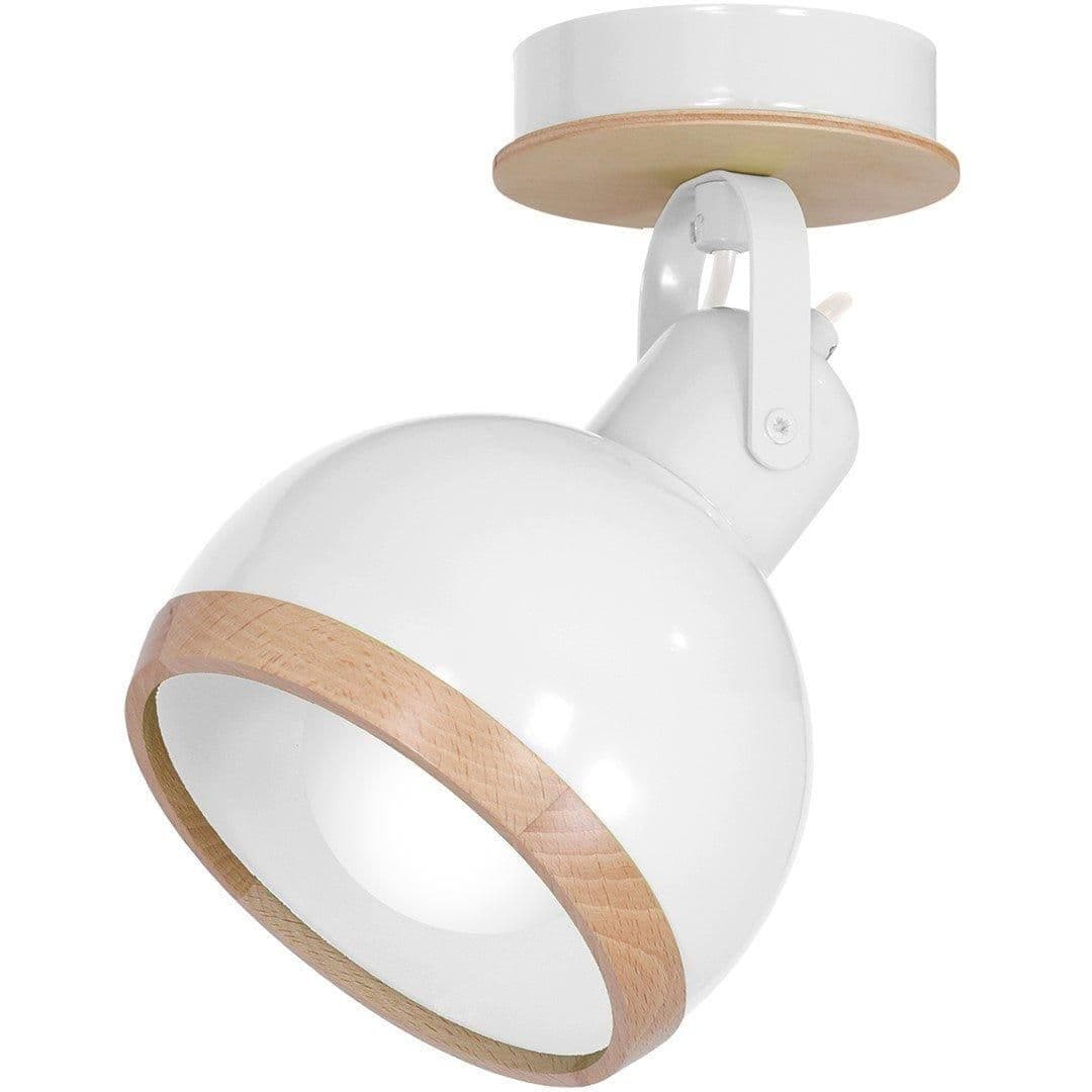 Oval Ceiling Lamp Hand Made Natural Wood