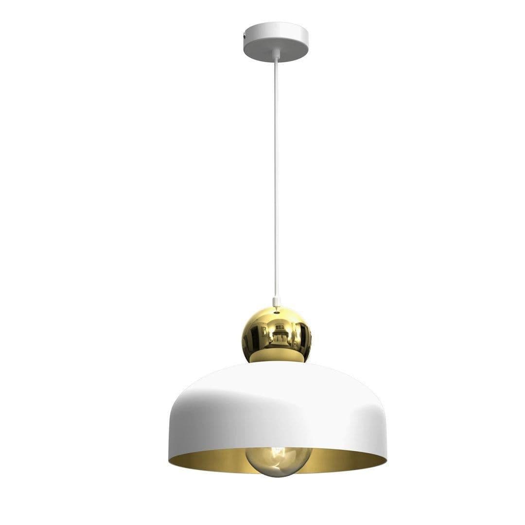 Harald Hand Made Pendant Lamp Matt Luxurious Gold Detail