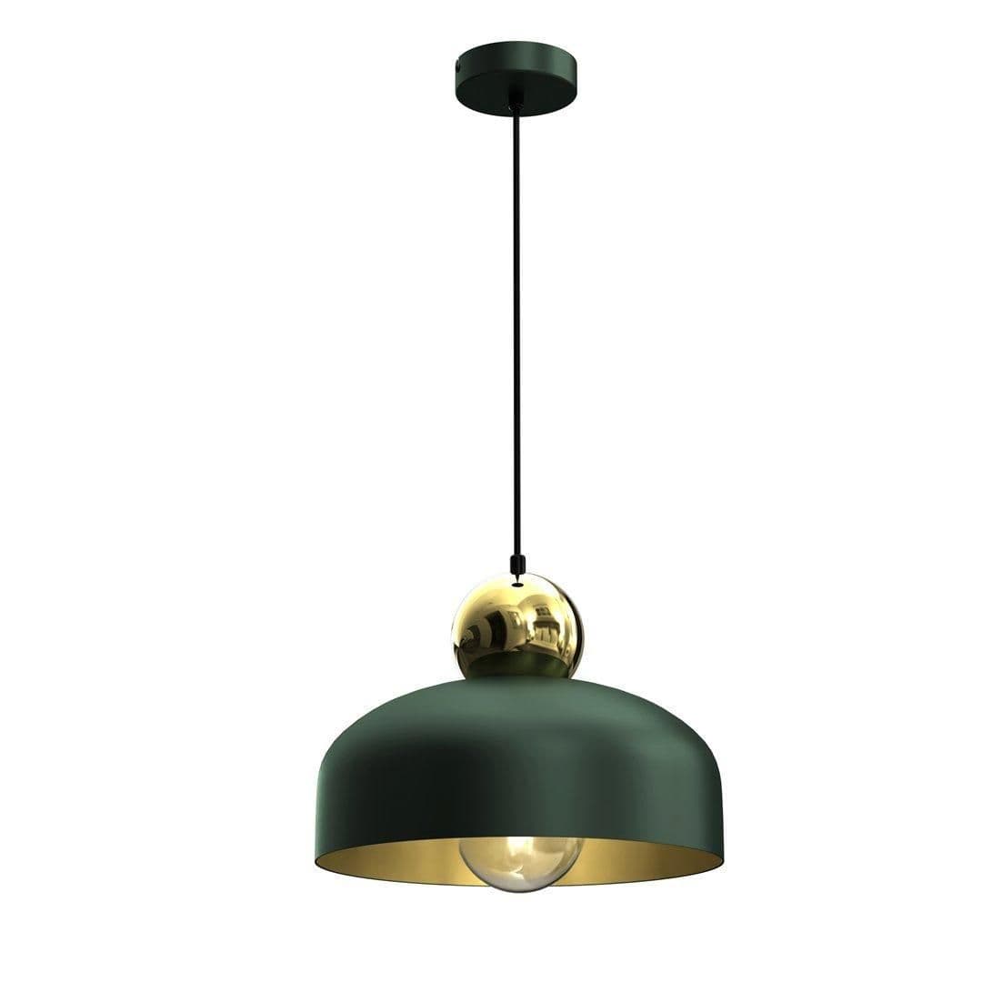 Harald Hand Made Pendant Lamp Rich Luxurious Gold Detail