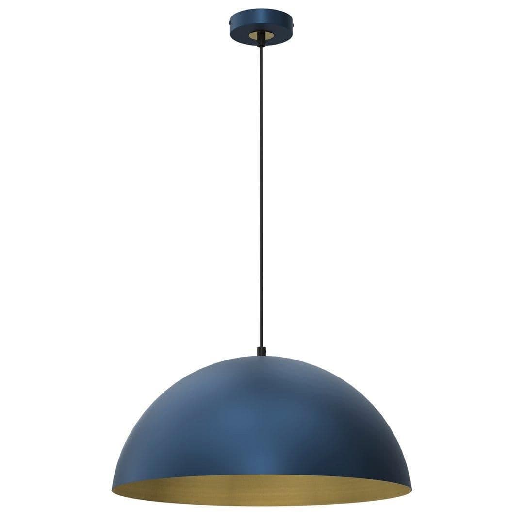 Beta Pedant Lamp 45cm Hand Made Matt Golden Interior