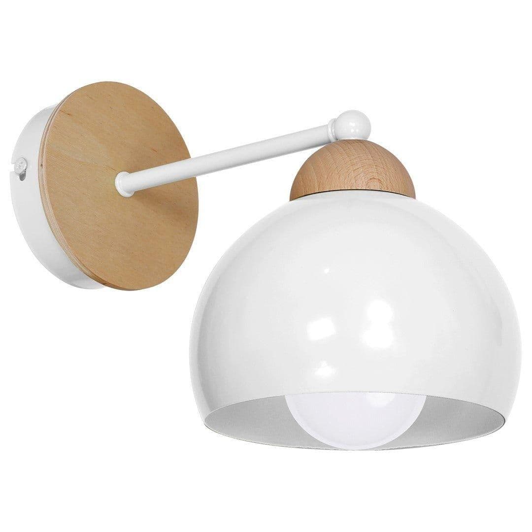 Dama Pendant Lamp Hand Made Scandi Syle Wooden Detail