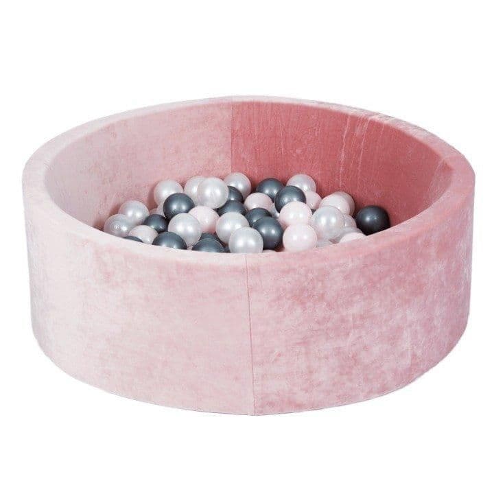 Velvet Ball Pit Round + 200 balls