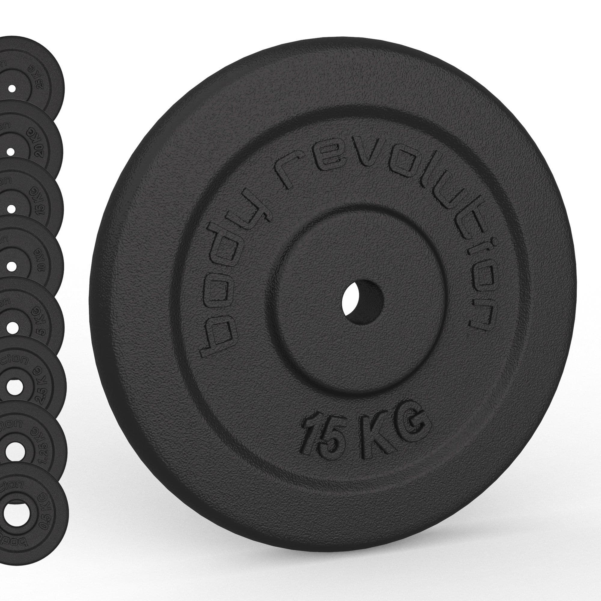Cast Iron Weight Plates 2 x