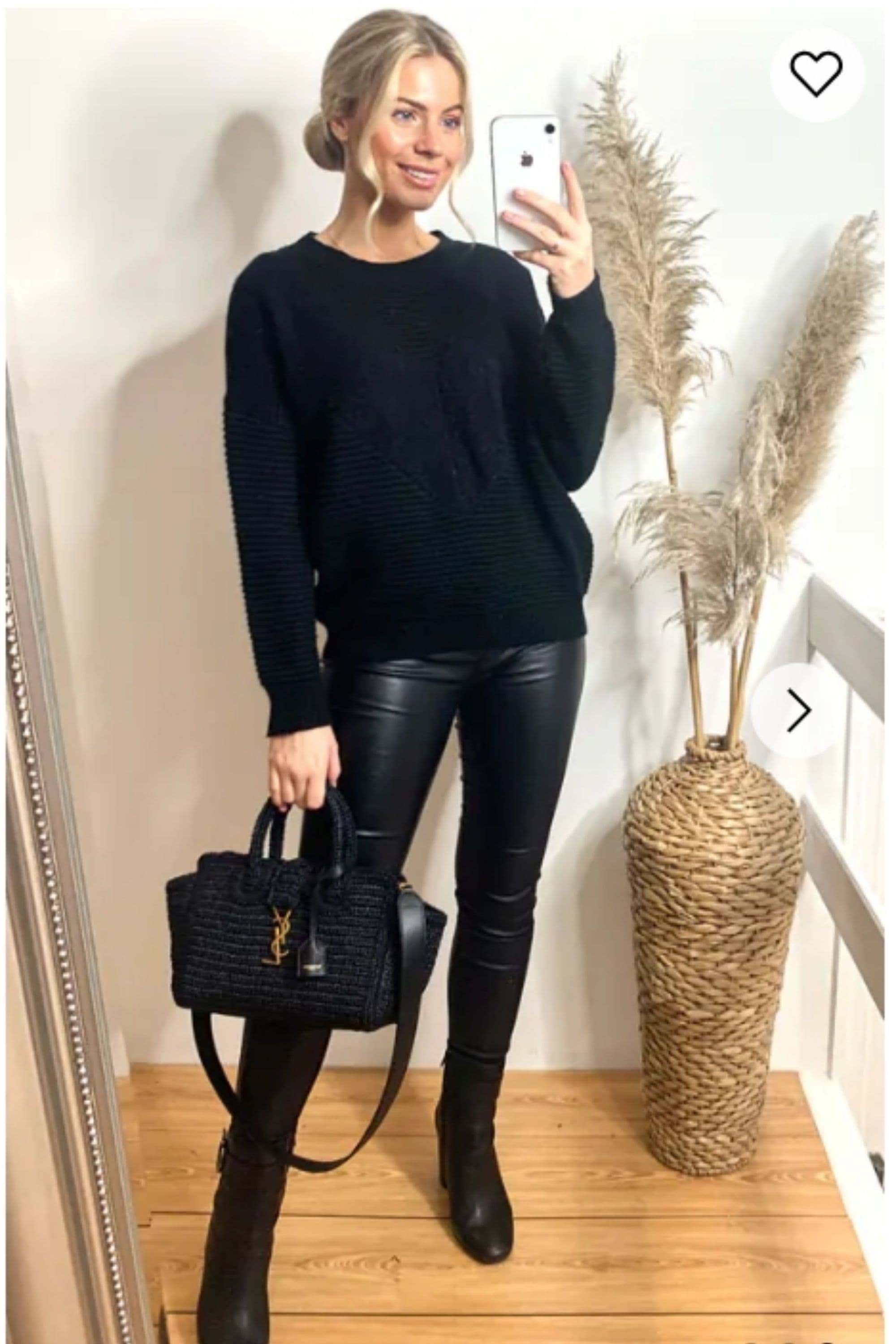 Long Sleeve Jumper V Knit Design