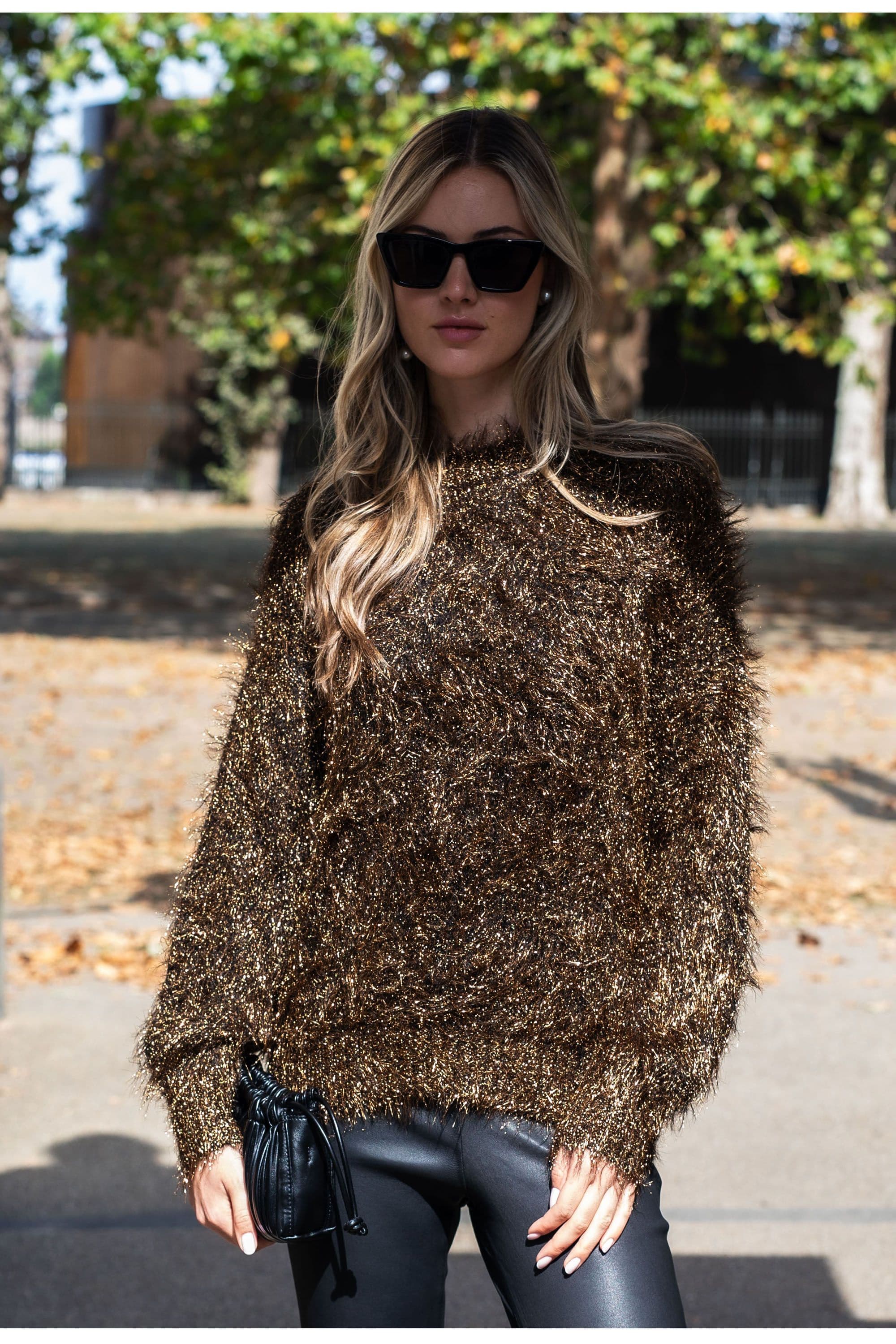 Cozy Knit Fluffy Jumper
