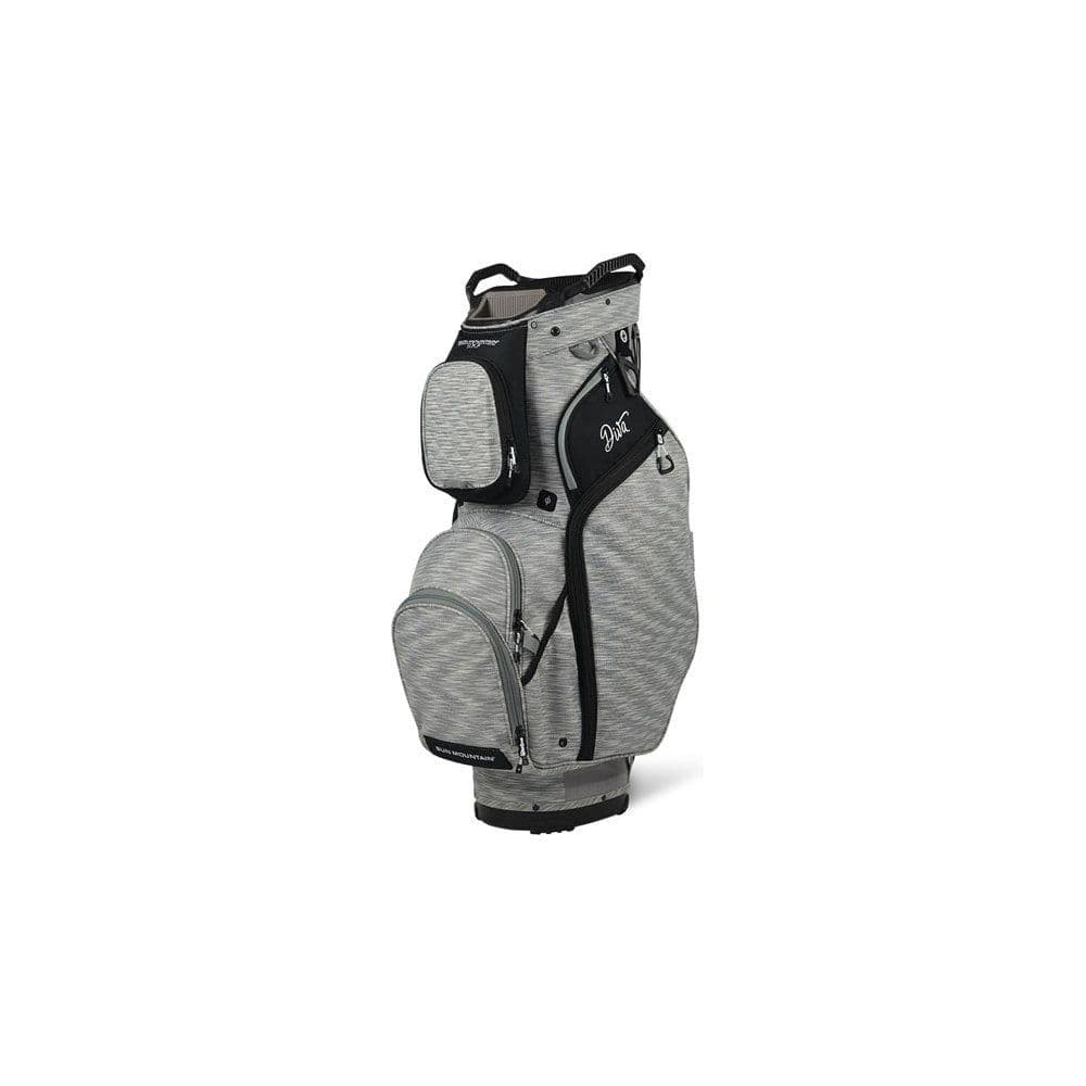 Diva Golf Cart Bag Silver Stripe