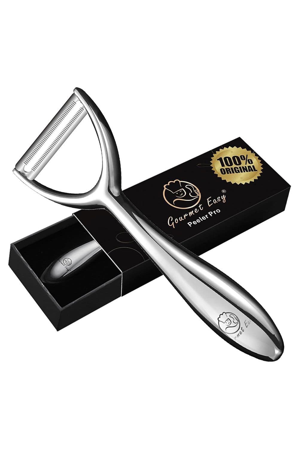 Stainless Steel Y Peeler Ergonomic Non Slip Handle