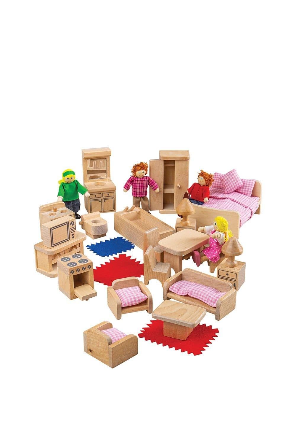 Doll Family and Furniture