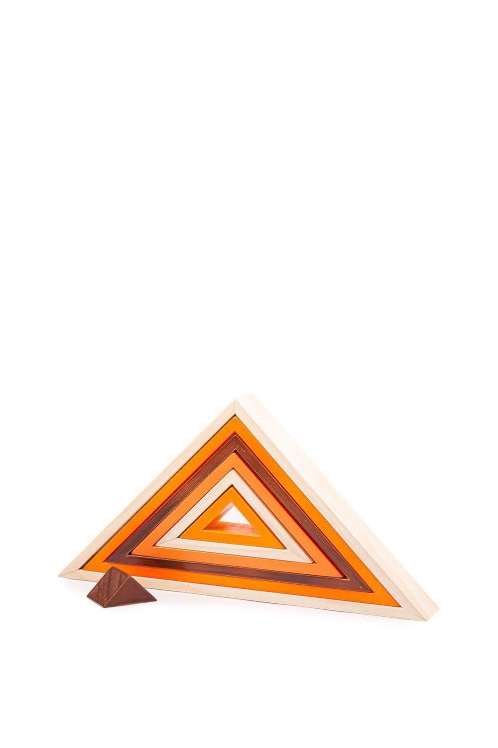 Wooden Stacking Triangles