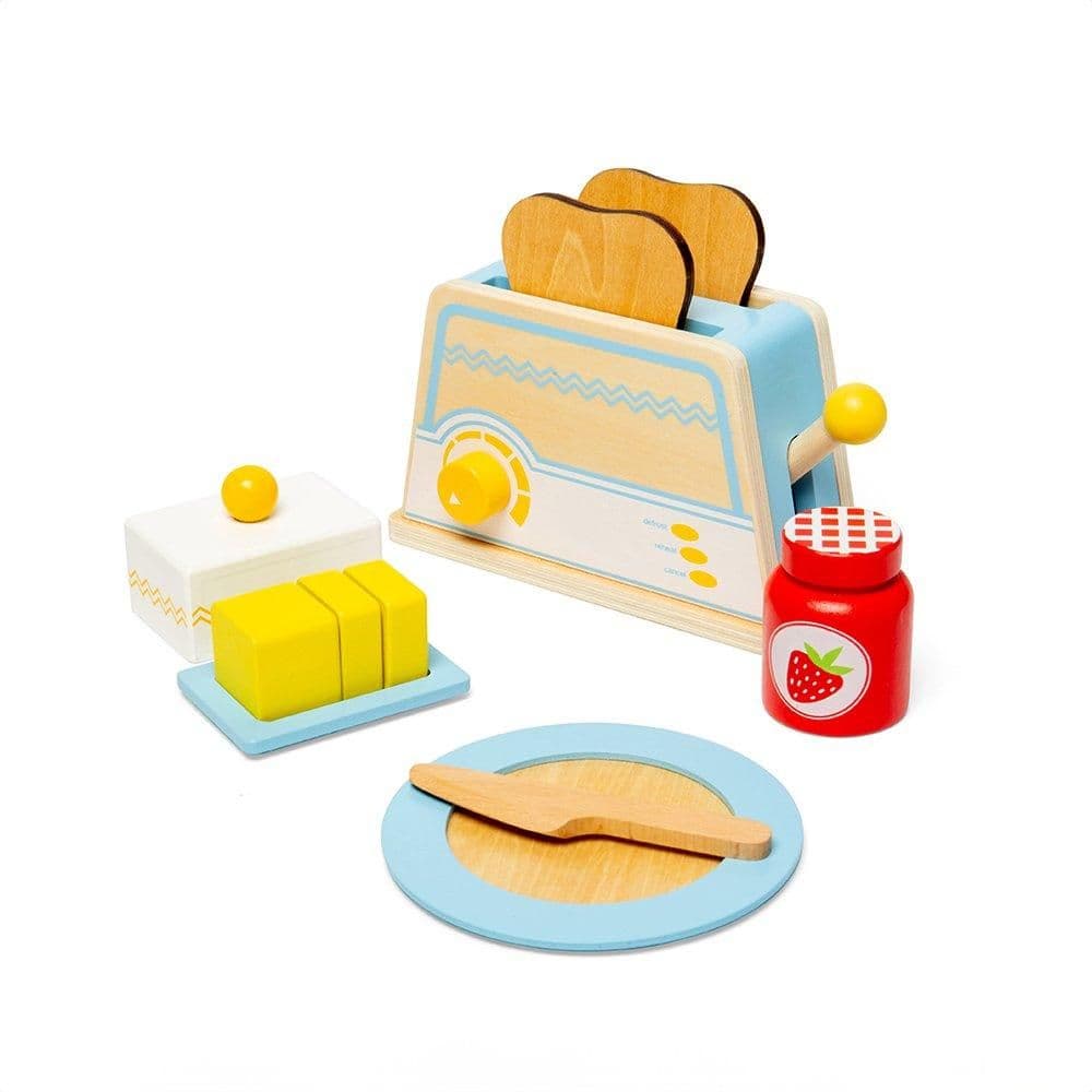 Wooden Pretend Play Breakfast Set
